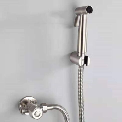 ShowerSprayer - 304 Stainless SteelSpray Gun SetSpray Head Bathroom SetToilet Companion Wall Mounted in Saudi Arabia