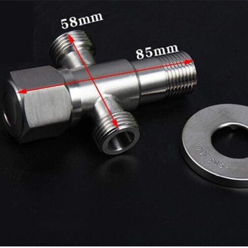 ShowerSprayer - 304 Stainless SteelSpray Gun SetSpray Head Bathroom SetToilet Companion Wall Mounted in Saudi Arabia