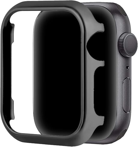 حافظة معدنية متوافقة مع iWatch Series 9، حافظات حماية من الفولاذ المقاوم للصدأ باللون الذهبي، غطاء إطاري لامع مقاوم للخدش، غلاف مضاد للصدمات متوافق مع Apple Watch 41mm سلسلة ممتصة للصدمات 9/8/7 in Saudi Arabia