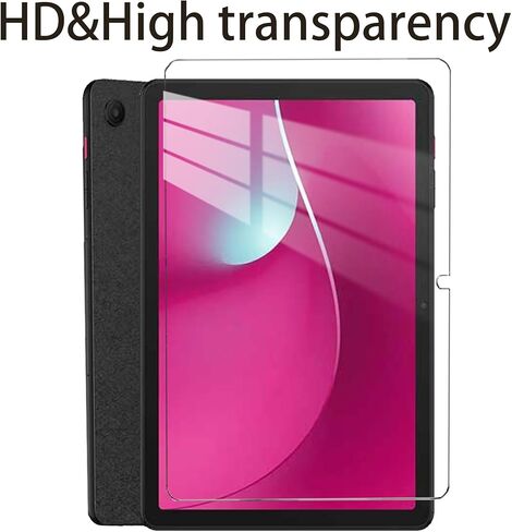 عبوتان من واقيات الشاشة الزجاجية المقواة المتوافقة مع T-Mobile REVVL Tab 2 Tablet 2025 مقاس 10.1 بوصة، مضادة للخدش، خالية من الفقاعات، صلابة 9H in Saudi Arabia