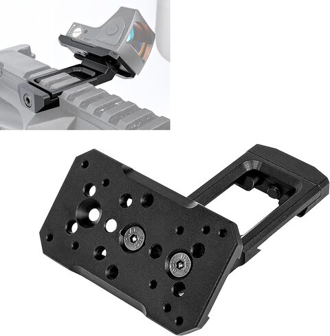 Lightweight Universal RMR Red Dot Sight 45-Degree Offset Optic Mount,RMR Picatinny Mount for T1 T2 H1 H2 RMR in Saudi Arabia