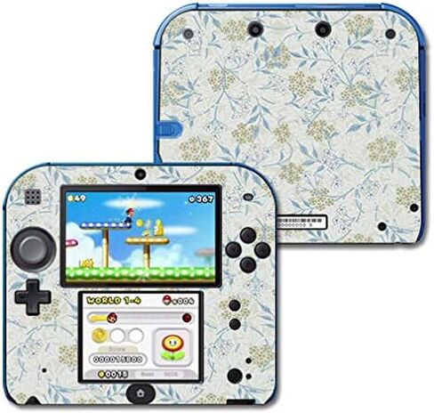 غلاف MightySkins متوافق مع Nintendo 2DS - ياسمين | غطاء ملتف واقٍ ومتين وفريد ​​من نوعه من الفينيل | سهل التطبيق والإزالة وتغيير الأنماط | صنع في الولايات المتحدة الأمريكية in Kuwait