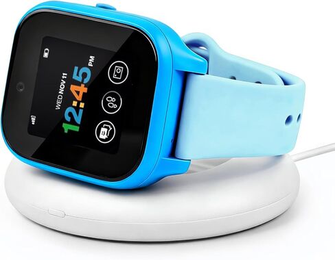 Foldable Charger Compatible with Gizmo Watch 3 2 1, Travel Spare Magnetic Charger Stand Dock with 3.12ft Type-C to Type-C Cable, White (Not for Gizmo Watch 3 Adventure) in Saudi Arabia