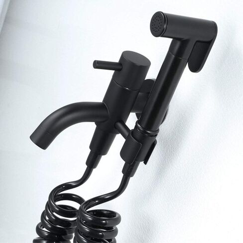 Brass Toilet Sprayer Full Pressure and Leakproof HandheldToilet Sprayer Kit | Hand Held Cloth Diaper Sprayer for Toilet | Easy to Install Bathroom Diaper Sprayer W in Saudi Arabia