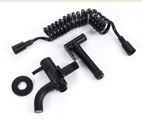 Brass Toilet Sprayer Full Pressure and Leakproof HandheldToilet Sprayer Kit | Hand Held Cloth Diaper Sprayer for Toilet | Easy to Install Bathroom Diaper Sprayer W in Saudi Arabia