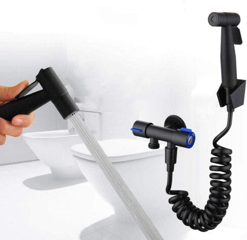 Sprayer Kit - Multifunctional Women's Toilet Toilet Flusher Body Cleaner Wall Mounted in Saudi Arabia