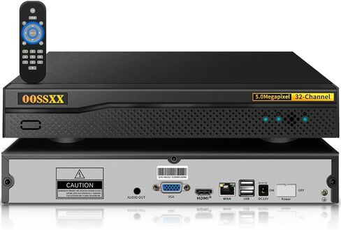 5.0MP HD Digital Video Recorder 16-Channel 5-in-1 Hybrid Capability Security DVR Recorder AHD/Analog/TVI/CVBS/IP Security Camera System Video Surveillance, Max to 6TB (NO HDD Included) in Saudi Arabia