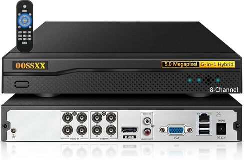 5.0MP HD Digital Video Recorder 16-Channel 5-in-1 Hybrid Capability Security DVR Recorder AHD/Analog/TVI/CVBS/IP Security Camera System Video Surveillance, Max to 6TB (NO HDD Included) in Saudi Arabia