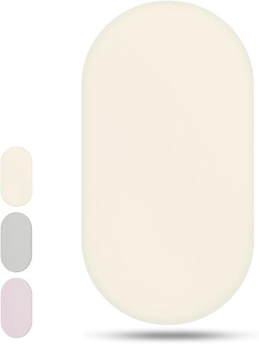 Lamb-Fleece Bassinet Sheets for Baby, Cozy Warm Fitted Sheets for Rectangle, Oval, Hourglass Bassinet Mattress, Muslin Moses Basket Sheets with Neutral Style 32"x16"(Beige) in Saudi Arabia