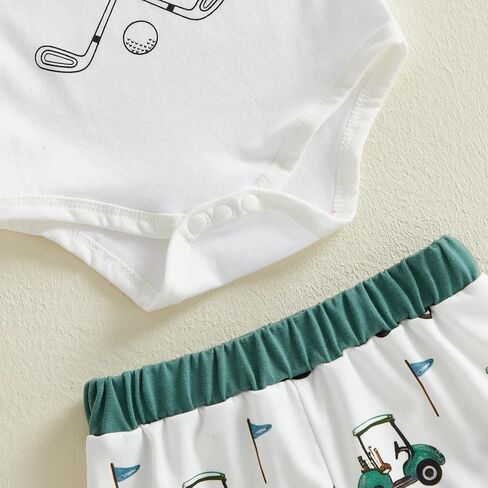 Newborn Baby Boy Baseball Outfit Short Sleeve New Player In Town Romper Pants Hat 3Pcs Cute Infant Spring Clothes in Saudi Arabia