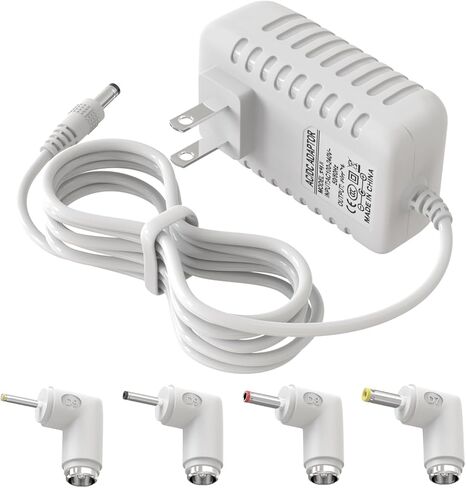 Universal 5V Charger for Infant Optics DXR-8 / DXR-8 Pro Baby Monitor Unit, DXR8 Pro 5" and D XR 8 3.2" Screen Parent Handheld Monitor Power Cord, Baby Monitors Round-Pin Adapter with 6.5Ft Cord in Saudi Arabia