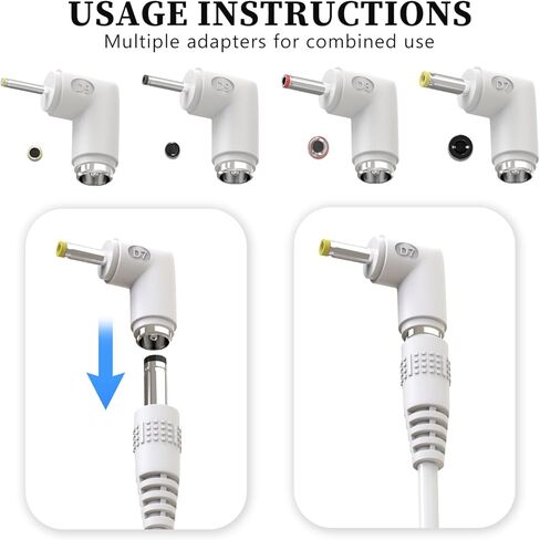 Universal 5V Charger for Infant Optics DXR-8 / DXR-8 Pro Baby Monitor Unit, DXR8 Pro 5" and D XR 8 3.2" Screen Parent Handheld Monitor Power Cord, Baby Monitors Round-Pin Adapter with 6.5Ft Cord in Saudi Arabia