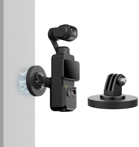 SUREWO Magnetic Mount Stand for DJI Osmo Pocket 3,Upgraded Pocket 3 Magnetic Camera Stand Expansion Adapter Mount Bracket Compatible with DJI Osmo Pocket 3 Accessories in Saudi Arabia
