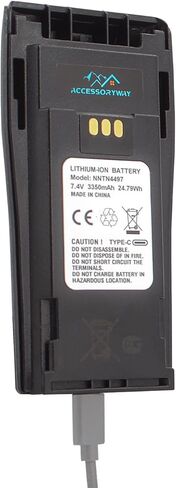 NNTN4497CR NNTN4497DR NNTN4496 3350mAh Type-C USB-C Replacement battery Compatible with motorola CP040 CP140 CP150 CP160 CP180 CP200 CP200D CP250 CP380 PR400 EP450 EP450S DEP450 GP3688 GP3188 Radios in Saudi Arabia