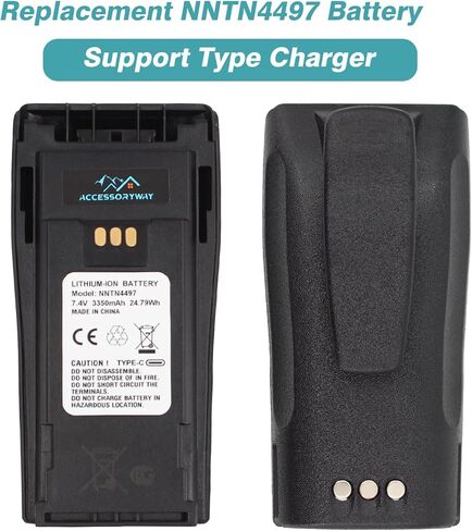 NNTN4497CR NNTN4497DR NNTN4496 3350mAh Type-C USB-C Replacement battery Compatible with motorola CP040 CP140 CP150 CP160 CP180 CP200 CP200D CP250 CP380 PR400 EP450 EP450S DEP450 GP3688 GP3188 Radios in Saudi Arabia