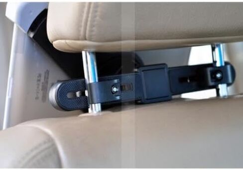 Car Headrest Mount Holder Seat Back Compatible with Amazon Fire HD 10 Kids (13th Gen 2023)/Fire Max 11 (13th Gen 2023), Cradle Swivel Tablet Dock in Saudi Arabia