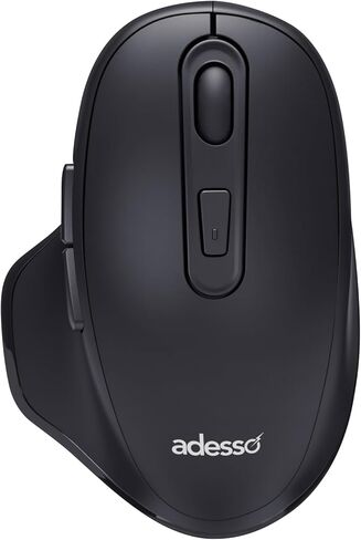 Adesso WKB-7500CB Wireless Ergonomic Keyboard and Mouse Combo with Copilot AI Hotkey Scissor Switch Keys Split Keyframe Design Adjustable DPI Optical Mouse for Windows Mac PC Laptop Black in Saudi Arabia