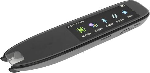 Language Translator Pen, Smart Scanning Dictionary Pen with HD Touch Screen Noise Reduction Recording for Textbooks Newspaper, 240 Licensed Dictionaries Built in, Supports in Saudi Arabia