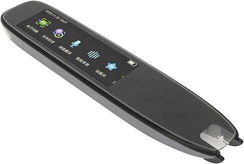 Language Translator Pen, Smart Scanning Dictionary Pen with HD Touch Screen Noise Reduction Recording for Textbooks Newspaper, 240 Licensed Dictionaries Built in, Supports in Saudi Arabia
