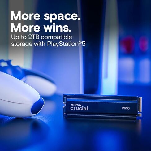 P510 2TB NVMe PCIe Gen5 M.2 2280 Internal Gaming SSD with Heatsink in Saudi Arabia