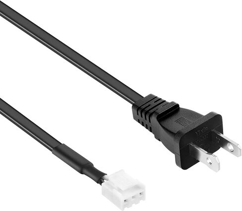6ft UL 18AWG التيار المتناوب سلك الطاقة الداخلي سلك توصيل للكابل لتوتوشيبا 40L2200U 43L420U 39L2300U 39L4300U مع اتصال بلوحة الطاقة in Kuwait