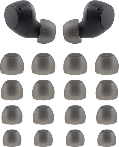 Replacement Silicone Ear Tips for Sony WF-C510 / WF-C500 / WF-C700N / WF-C710N Wireless Earbuds, 8 Pairs (XS/S/M/L) (Black) in Saudi Arabia