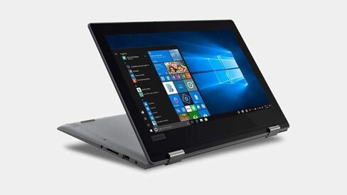 Lenovo Flex 11 Laptop, 11.6 Inch HD (1366 X 768) Display, Intel Pentium Silver N5000 Processor, 4GB DDR4 RAM, 64GB eMMC SSD, Intel UHD Graphics 605, Windows 10, 81A7000BUS, Onyx Black in Saudi Arabia