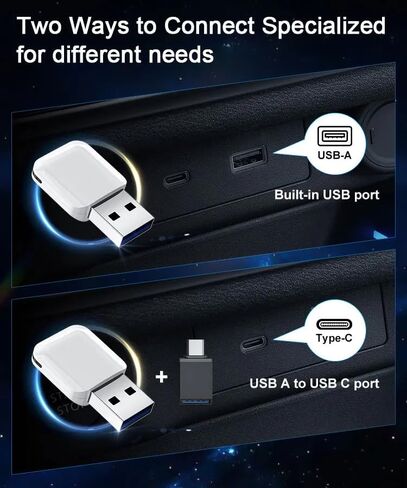 محول CarPlay لاسلكي ذكي جديد لهاتف Apple iPhone - دونجل USB نحيف وصغير للغاية، يحول CarPlay السلكي إلى اتصال لاسلكي مستقر، متوافق مع مركبات CarPlay السلكية OEM ونظام iOS 10+ (أبيض) in Kuwait