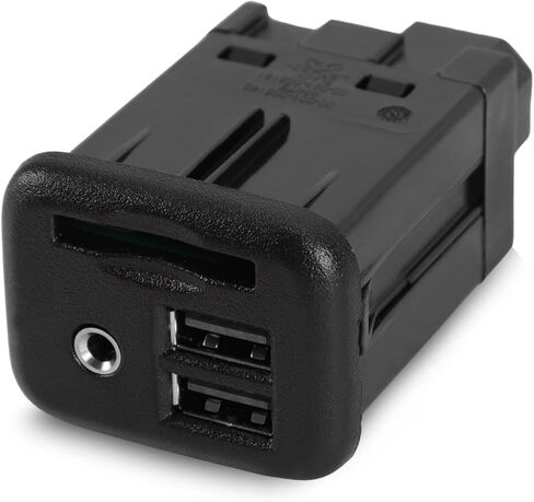 13519224 واجهة منفذ USB AUX جاك الصوت carplay صالح لسيلفرادو سييرا إسكاليد تاهو سوبربان يوكون مع فتحة للبطاقات SD in Kuwait