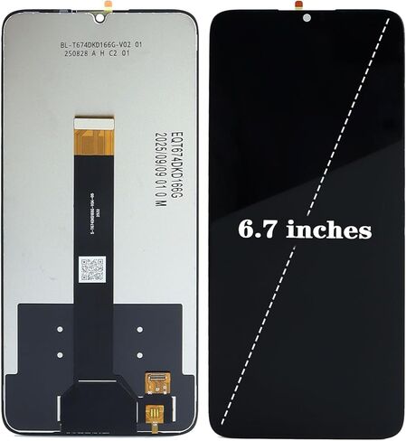 شاشة الكريستال السائل مجموعة المحولات الرقمية لشاشة تعمل بلمس استبدال ل TCL K32 5G T513W K33 T513V 6.75 "شاشة LCD in Saudi Arabia
