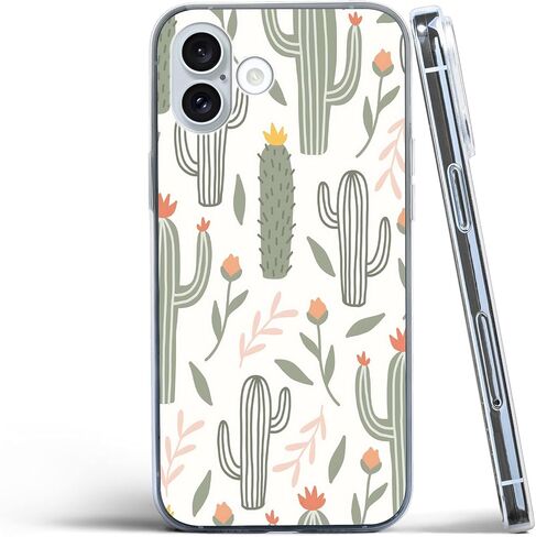 Compatible for iPhone 17 Pro Case, Aesthetic Retro 70s Orange Swirl Vintage Vibe Color Waves Art TPU Charm for Soft Protection Clear Case in Saudi Arabia