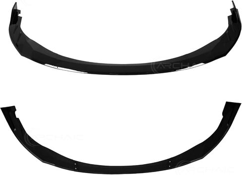 Archaic Front Bumper Lip Spoiler Compatible for 2020-2025 Toyota Corolla 4 Door Sedan [SE/XSE/Nightshade],Splitter Under Chin Spoiler Body Kit Corolla Accessories（NOT Fit LE Or XLE Model.） in Saudi Arabia