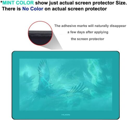 Healing Shield Screen Protector for Huion KAMVAS Pro 16 (4K), Light Paper Texture Feel Matte Film, Scratch Resistant, Real Pen Touch Sensitivity-KamvasPro16-4knew in Saudi Arabia