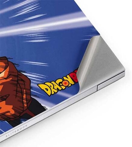 ملصق Skinit للكمبيوتر المحمول متوافق مع HP Elitebook 840 G7 - تصميم Dragon Ball Z Dragon Ball Z Goku Blast المرخص رسميًا in Kuwait