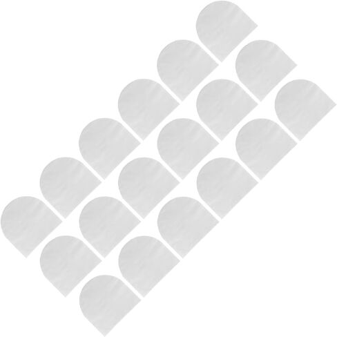 Keenso Antistatic Record Cover Wear Protective Case Cover for 7in Record, Environmental Friendly Bag for Music Enthusiasts White 100PCS in Saudi Arabia
