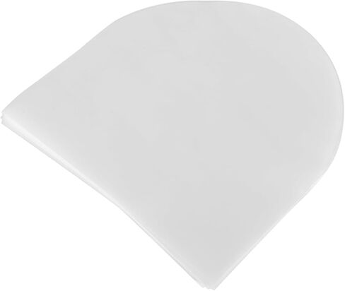 Keenso Antistatic Record Cover Wear Protective Case Cover for 7in Record, Environmental Friendly Bag for Music Enthusiasts White 100PCS in Saudi Arabia