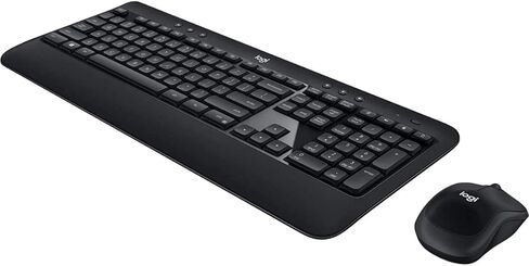 Logitech Advanced Combo Wireless Keyboard and Mous (920-008701) in Saudi Arabia