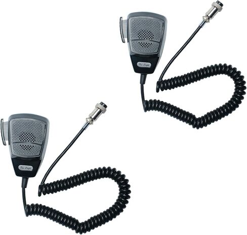 CB Microphone 4 Pin Mic Compatible with Cobra/Uniden/Midland Walkie Talkie Two Way Radio 2Pack in Saudi Arabia