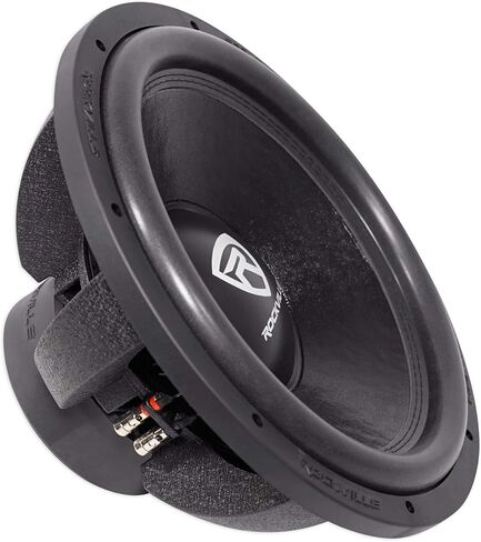 Rockville W15K6D2 V2 15 in 4000-Watt Peak/1000-Watt RMS Dual 2-Ohm Car Subwoofer, Fiber Reinforced Cone, Double Stacked Magnet, for Car Audio Systems, 2-Piece in Kuwait