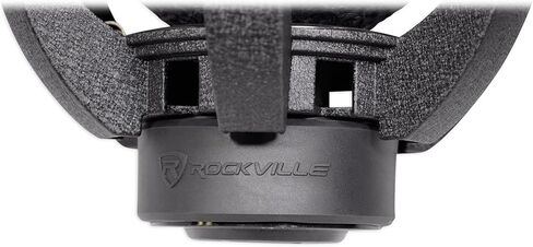 Rockville W15K6D2 V2 15 in 4000-Watt Peak/1000-Watt RMS Dual 2-Ohm Car Subwoofer, Fiber Reinforced Cone, Double Stacked Magnet, for Car Audio Systems, 2-Piece in Kuwait