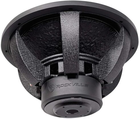 Rockville W15K6D2 V2 15 in 4000-Watt Peak/1000-Watt RMS Dual 2-Ohm Car Subwoofer, Fiber Reinforced Cone, Double Stacked Magnet, for Car Audio Systems, 2-Piece in Kuwait