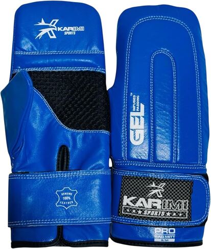 قفازات Pro Bag Mitt، قفازات للحقائب، ملمس اللكم بقبضة اليد العارية، تدريب على المقاومة الصفرية لتحفيز العضلات السريعة، للرجال والنساء والأطفال. (أحمر، صغير/متوسط) in Kuwait