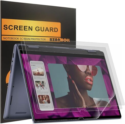 KEANBOLL 3-Pack Designed for Dell Inspiron 14 7440 2-in-1 & Dell Inspiron 14 7445 2-in-1 Touchscreen Laptop Screen Protector (14 inch), Anti Glare and Anti Fingerprint (Matte) Shield in Saudi Arabia