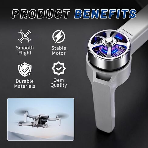 مجموعة ذراع محرك الطائرة بدون طيار Mini 4K، ذراع أمامي يمين بديل، متوافق مع قطع غيار DJI Mini 4K in Kuwait