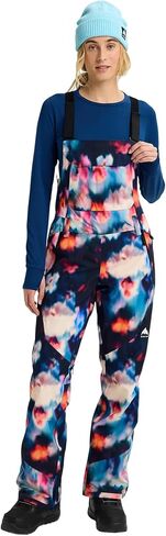 Burton Women's Reserve 2L Stretch Bib Pants, Floral Blur, Small in Saudi Arabia
