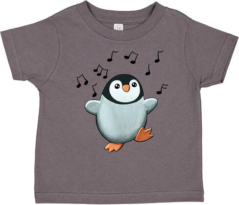 inktastic Cute Dancing Baby Penguin Toddler T-Shirt in Saudi Arabia