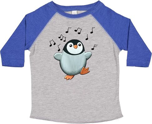 inktastic Cute Dancing Baby Penguin Toddler T-Shirt in Saudi Arabia
