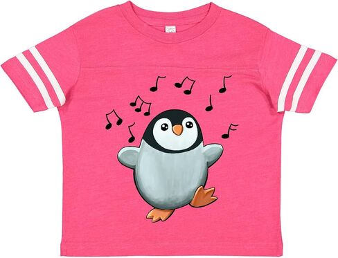 inktastic Cute Dancing Baby Penguin Toddler T-Shirt in Saudi Arabia