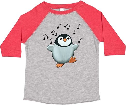 inktastic Cute Dancing Baby Penguin Toddler T-Shirt in Saudi Arabia