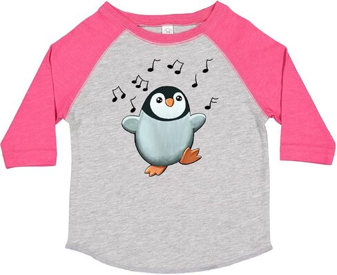 inktastic Cute Dancing Baby Penguin Toddler T-Shirt in Saudi Arabia